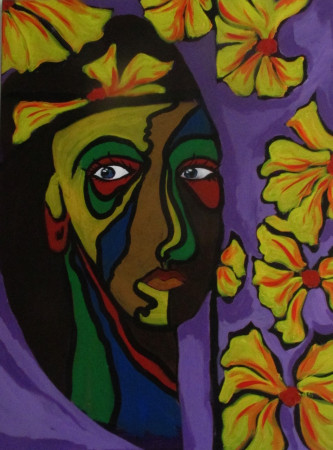 La feauvette 60x80 acryl op doek 2021