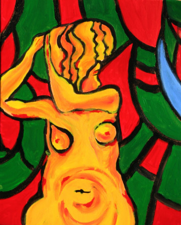 Naar ES 40x50 Acryl op doek  2021 